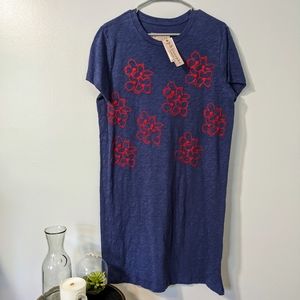 Philosophy Embroidered T-shirt Dress